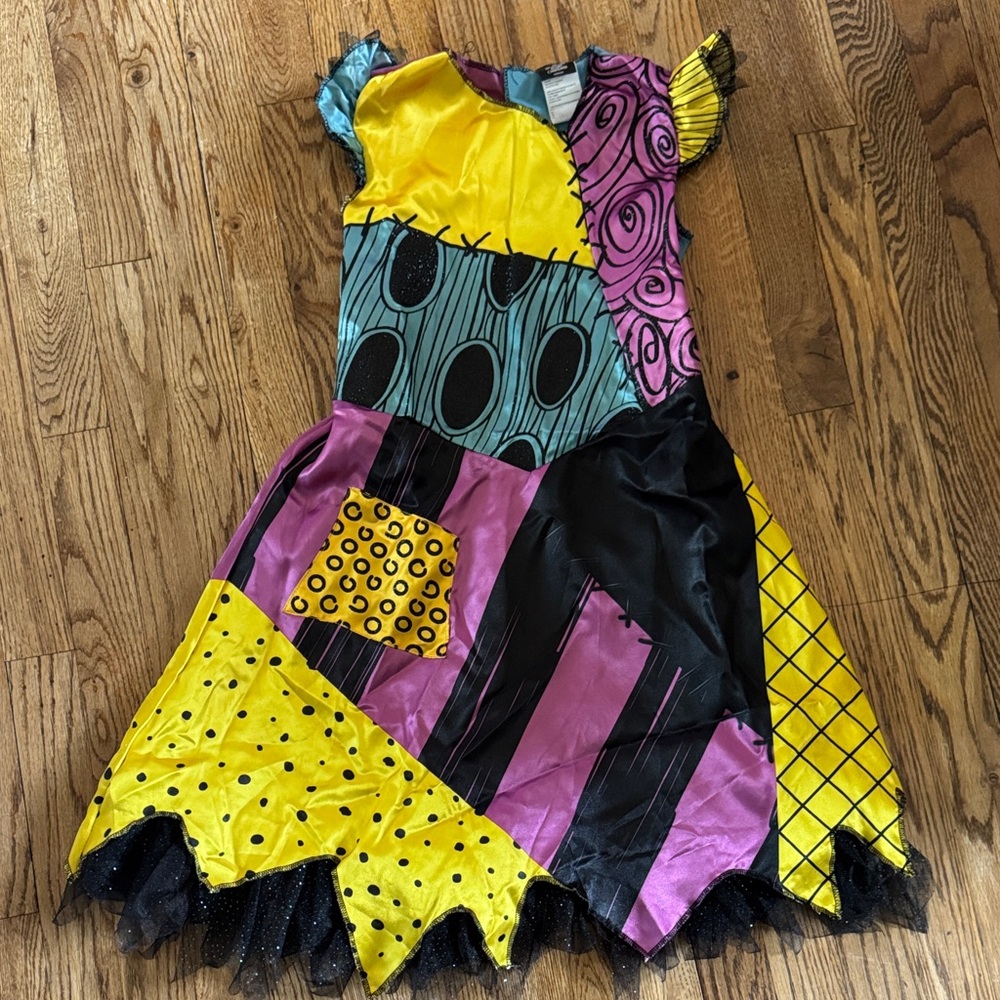 Disney Patchwork Kids Costume in Yellow, Pink, and Black
